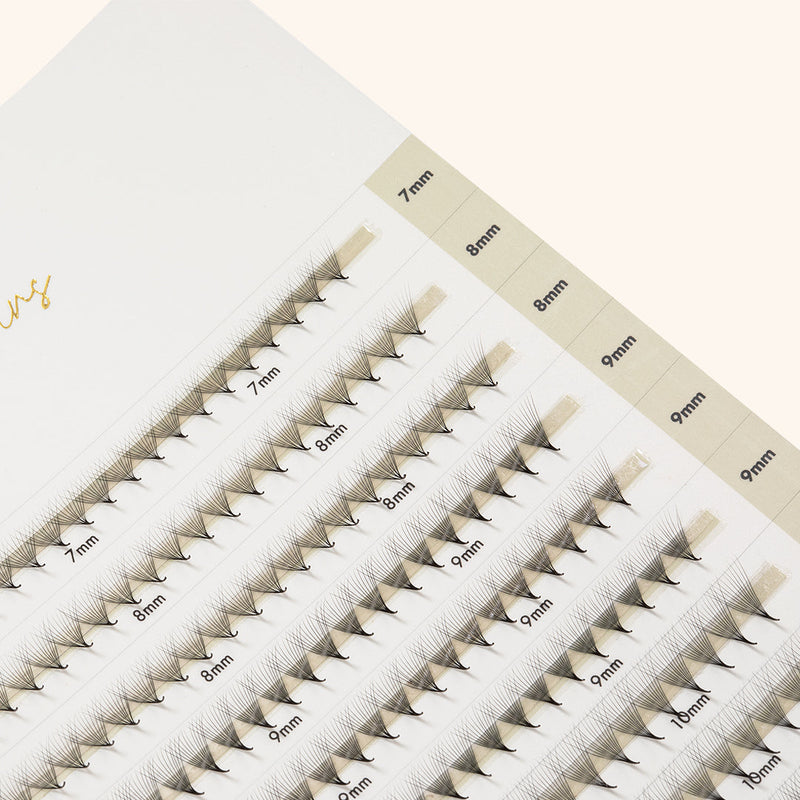 Narrow Premade/Promade Fans 12D 0.03 640 fans - Mixed Lengths