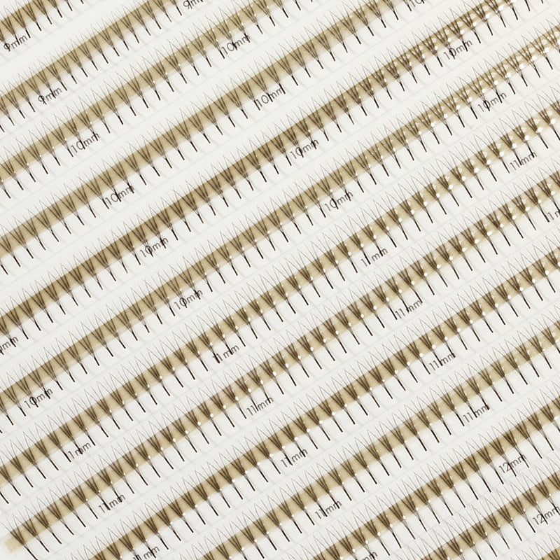 Narrow Premade/Promade Fans 3D 0.07 1000 fans - Mixed and Single Lengths