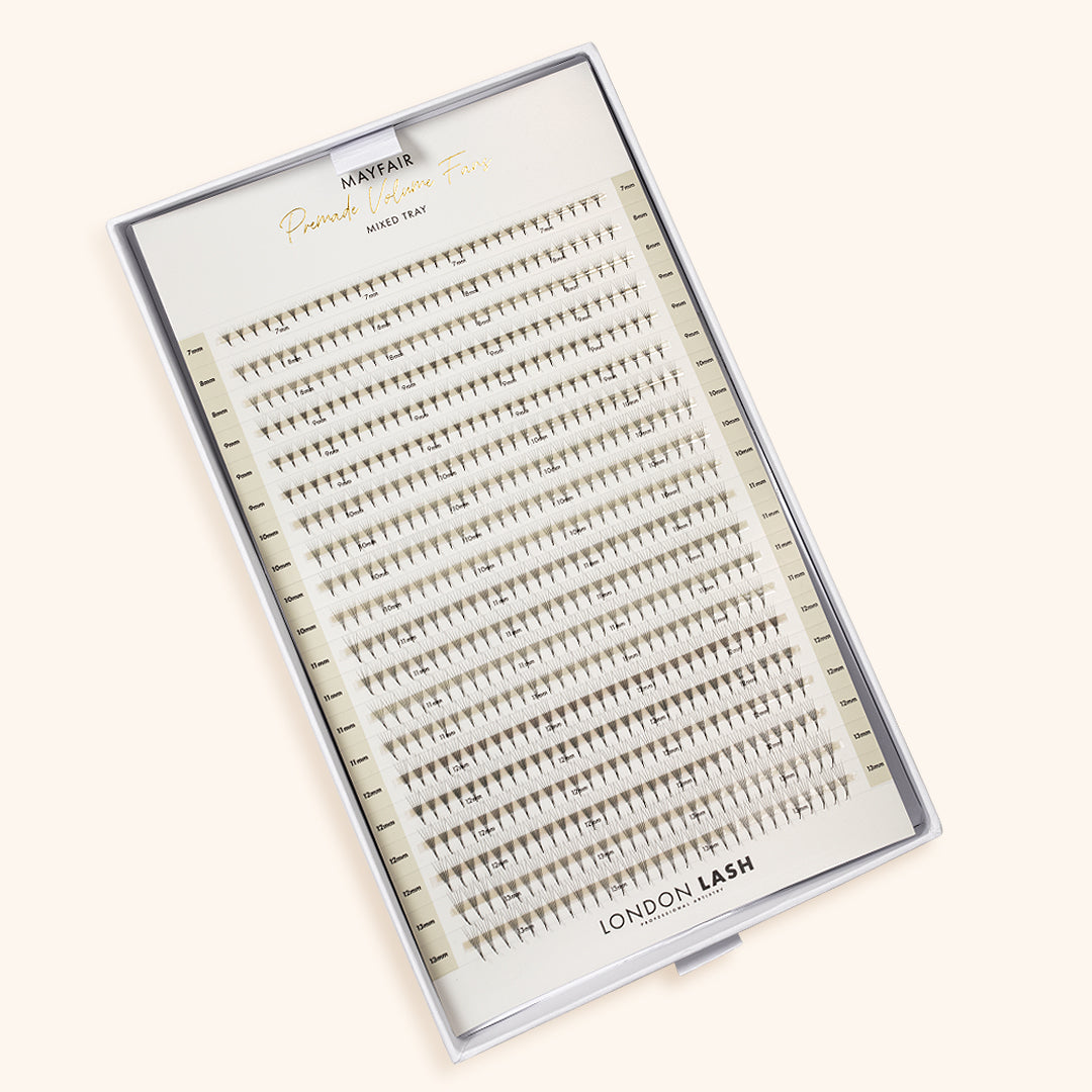 Wąskie Premade/Promade Fans 5D 0,06 600 – różne długości