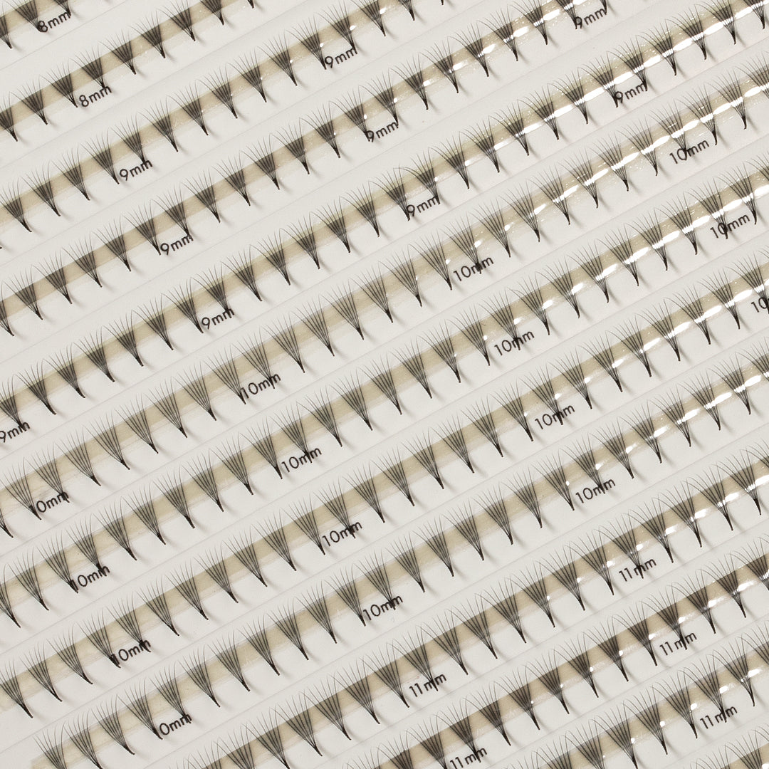 Narrow Premade/Promade Fans 6D 0.06 600 fans - Mixed and Single Lengths