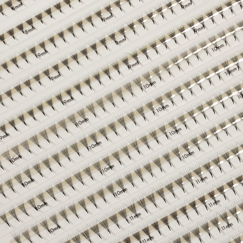 Narrow Premade/Promade Fans 6D 0.06 600 fans - Mixed and Single Lengths