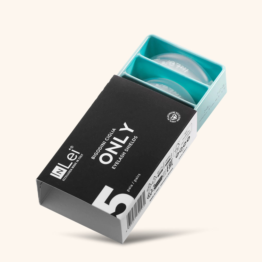 5 pair box of InLei® ONLY Silicone Lash Curlers