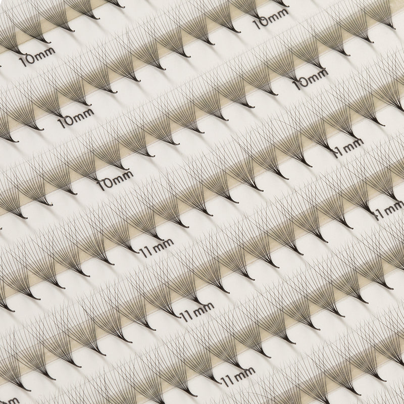 Narrow Premade/Promade Fans 12D 0.03 640 fans - Mixed Lengths