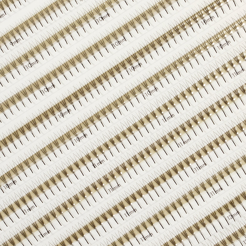 Narrow Premade/Promade Fans 3D 0.07 1000 fans - Mixed and Single Lengths